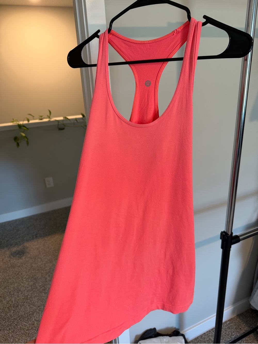 lululemon athletica Coral Pink Racerback Tank